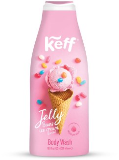 Sprchový gel Keff (zmrzlina s želé fazolkami)