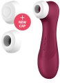 Pulzační a vibrační stimulátor klitorisu Satisfyer Pro 2 Generation 3 (Wine Red)