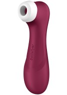 Bezdotyková stimulace klitorisu: Pulzační a vibrační stimulátor klitorisu Satisfyer Pro 2 Generation 3 (Wine Red)