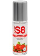 Lubrikační gely s příchutí, na orální sex: Ochucený lubrikační gel S8 Strawberry (jahoda)