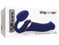 Samodržící tvarovatelný vibrační strapon s jazýčkem Strap-On-Me (velikost L)