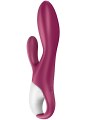 Hřejivý vibrátor s králíčkem Heated Affair (Satisfyer)