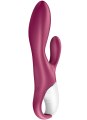 Hřejivý vibrátor s králíčkem Heated Affair (Satisfyer)