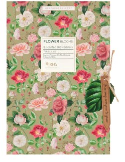 Parfémovaný papír – květiny, 5 archů (Heathcote & Ivory)