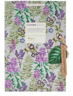 Bytové parfémy: Parfémovaný papír – levandulová zahrada, 5 archů (Heathcote & Ivory)