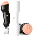 Umělá vagina s piercingem Lexy Roxx White (Spider)