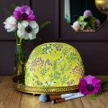 Střední kosmetická taška Lime Songbird (Heathcote & Ivory)