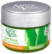 Masky na vlasy: Maska na vlasy pro obnovu a hydrataci Sensitive (NaturVital)