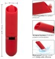 Vibrační stimulátor klitorisu s jazýčkem Kyst Flicker (California Exotic Novelties)
