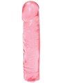 Dildo Crystal Jellies Classic Dong 8" – růžové