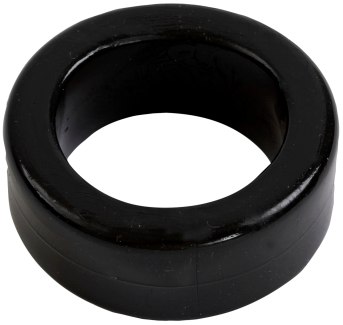 Široký erekční kroužek TitanMen Cock Ring – černý