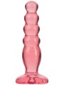 Anální kolík Crystal Jellies Anal Delight 5" – růžový