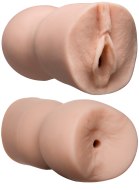 Umělé vaginy bez vibrací: Oboustranný masturbátor Sasha Grey (Doc Johnson)