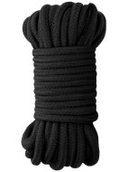 Bondage lana pro BDSM hrátky: Černé lano na bondage Ouch! (10 m)