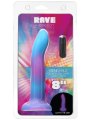 Tvarovatelné světélkující dildo s přísavkou RAVE 8" (ADDICTION)