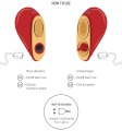 Pulzační stimulátor klitorisu s jazýčkem Heartbreaker 2-in-1 (XOCOON)