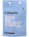 Set širokých erekčních kroužků C-Ring Set in a Bag (Doc Johnson)