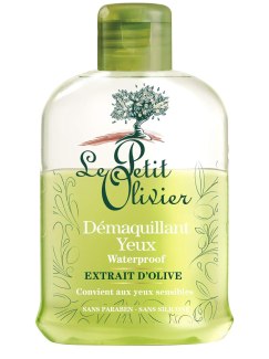 Odličovač voděodolného líčení očí – olivový olej, 125 ml (Le Petit Olivier)