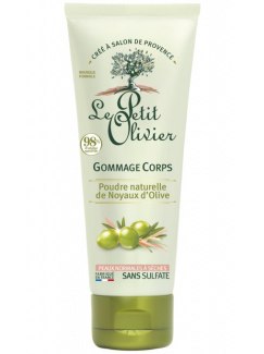 Tělový peeling – olivy, 200 ml (Le Petit Olivier)