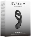 Vibrátor na hráz s kroužkem na penis Benedict (Svakom)