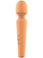 Výkonné vibrátory s masážní hlavicí: Masážní hlavice Glam Wand Vibrator Orange (Tonga)