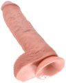 Realistické dildo s varlaty King Cock 10", 25 cm (Pipedream)