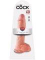 Realistické dildo s varlaty King Cock 10", 25 cm (Pipedream)