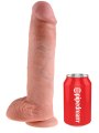 Realistické dildo s varlaty King Cock 11", 28 cm (Pipedream)