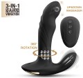 Vibrátor na prostatu a hráz s masážními perlami a ovladačem Multi P-Joy (Dorcel)