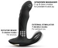 Vibrátor na prostatu a hráz s masážními perlami a ovladačem Multi P-Joy (Dorcel)