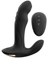 Vibrátor na prostatu a hráz s masážními perlami a ovladačem Multi P-Joy (Dorcel)