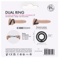 Dvojitý erekční kroužek Dual Ring (Dorcel)