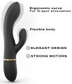 Vibrátor s králíčkem Glam Rabbit (Dorcel)