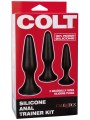 Set análních kolíků COLT Silicone Anal Trainer Kit (California Exotic Novelties)