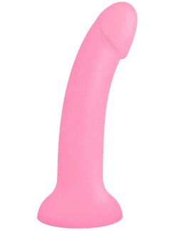 Dildo s přísavkou a třpytkami Dildolls Glitzy (Love to Love)