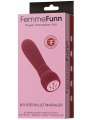 Mini vibrátor Booster Bullet Maroon (FemmeFunn)