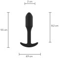 Anální kolík Smooth Anal Plug (TOYJOY)