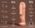 Prodlužovací realistický návlek na penis Extra Sense Real Rings (Lola Games)