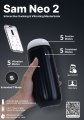 Interaktivní vibrační a sací masturbátor Sam Neo 2 (Svakom)