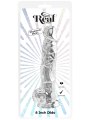 Realistické transparentní dildo s varlaty a přísavkou Get Real 8" (TOYJOY)