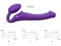 Tvarovatelný samodržící vibrační strapon Purple – velikost M (Strap-On-Me)