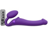 Samodržící strapony: Tvarovatelný samodržící vibrační strapon Purple – velikost M (Strap-On-Me)