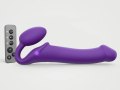 Tvarovatelný samodržící vibrační strapon Purple – velikost L (Strap-On-Me)