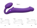 Tvarovatelný samodržící vibrační strapon Purple – velikost L (Strap-On-Me)