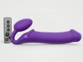 Tvarovatelný samodržící vibrační strapon Purple – velikost XL (Strap-On-Me)