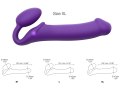 Tvarovatelný samodržící vibrační strapon Purple – velikost XL (Strap-On-Me)