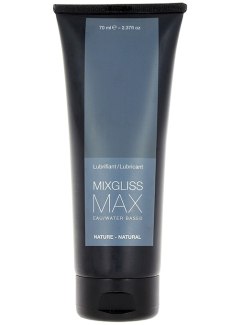 Lubrikační gel na vodní bázi MAX Natural - 70 ml (MIXGLISS)