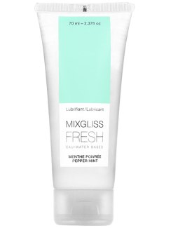 Chladivý lubrikační gel na vodní bázi FRESH Pepper Mint - 70 ml (MIXGLISS)