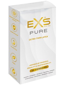 Extra tenké kondomy Pure - 12 ks (EXS)