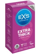 Zesílené kondomy na anální sex: Zesílené kondomy Extra Thick - 12 ks (EXS)